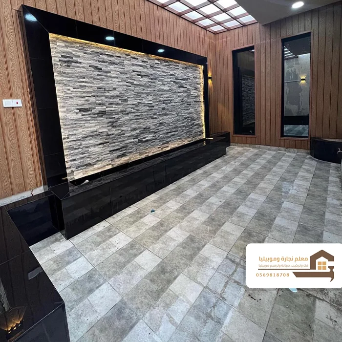 بلاط بديل الحجر للحوش