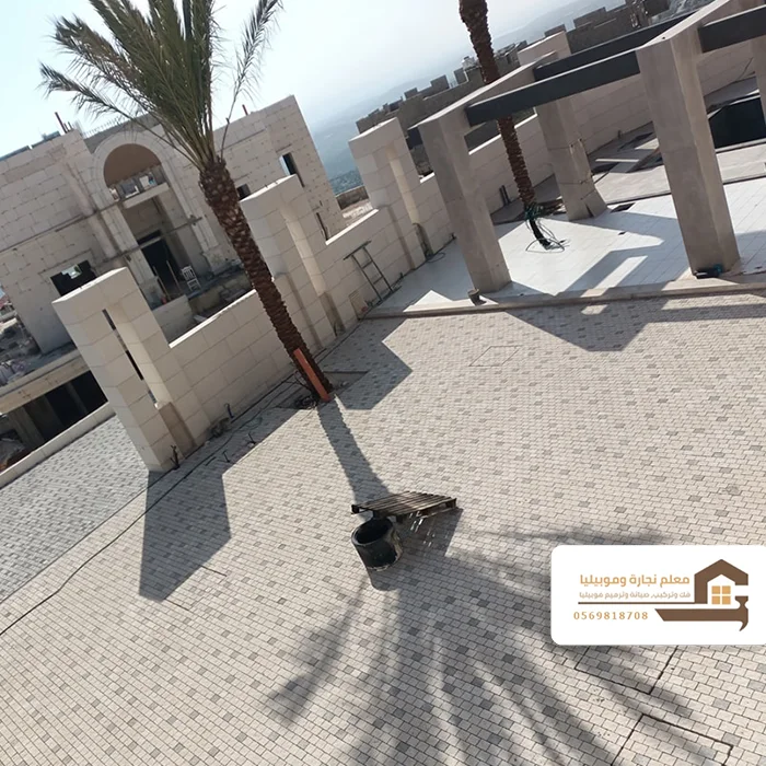 تركيب ارضيات خارجية جده