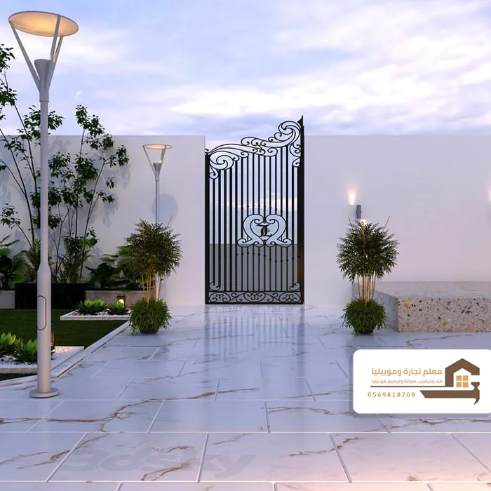 تركيب بلاط احواش جدة