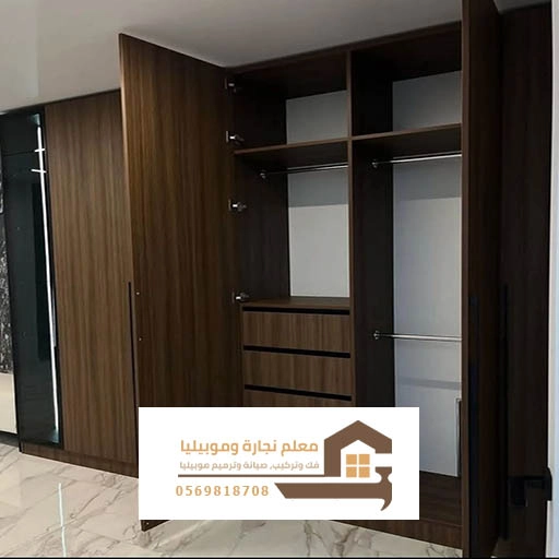 تركيب خزائن خشبية