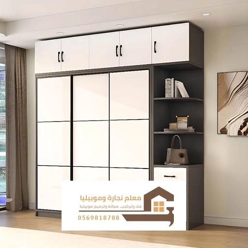 تركيب خزائن خشبية