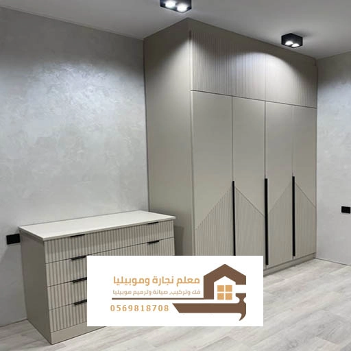 تركيب خزائن خشبية