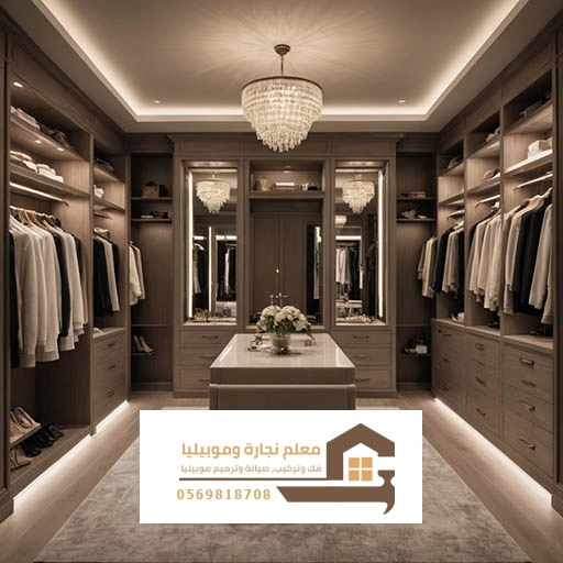 تركيب خزائن خشبية